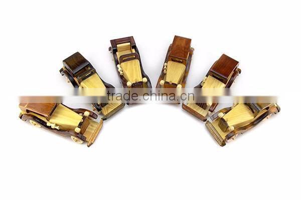 fancy decoration wooden toy car