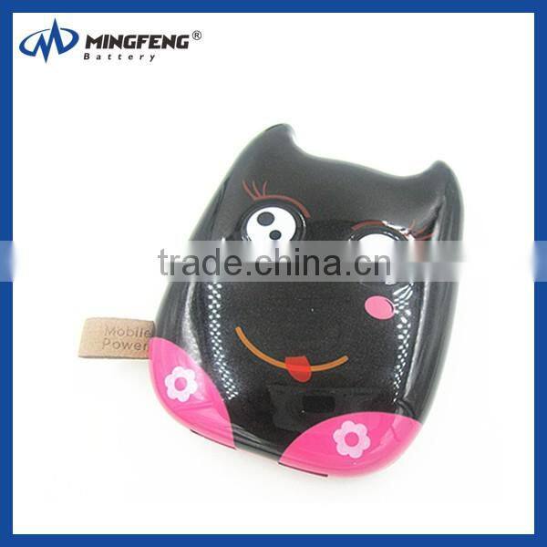 Lovely facial expression power bank mobile phone charger
