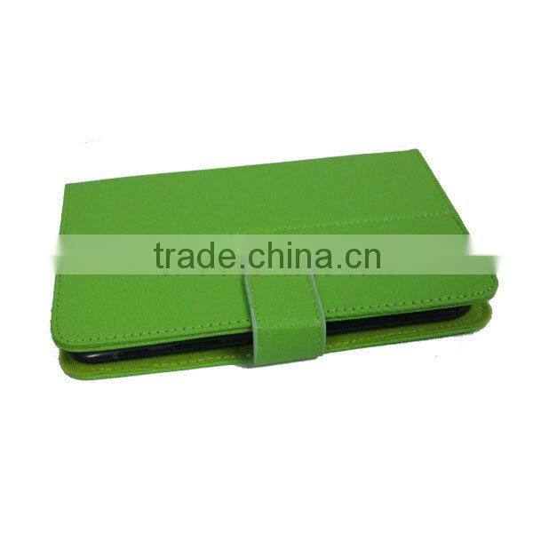 Green 7 inch tablet cases /tablet covers/tablet universal cases