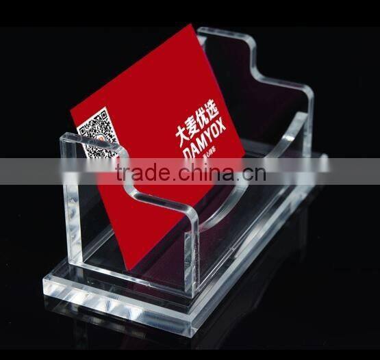 clear acrylic business name card display box