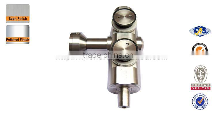 Best quality bill of lading information 304 stainless steel 180 degree glass door hinge