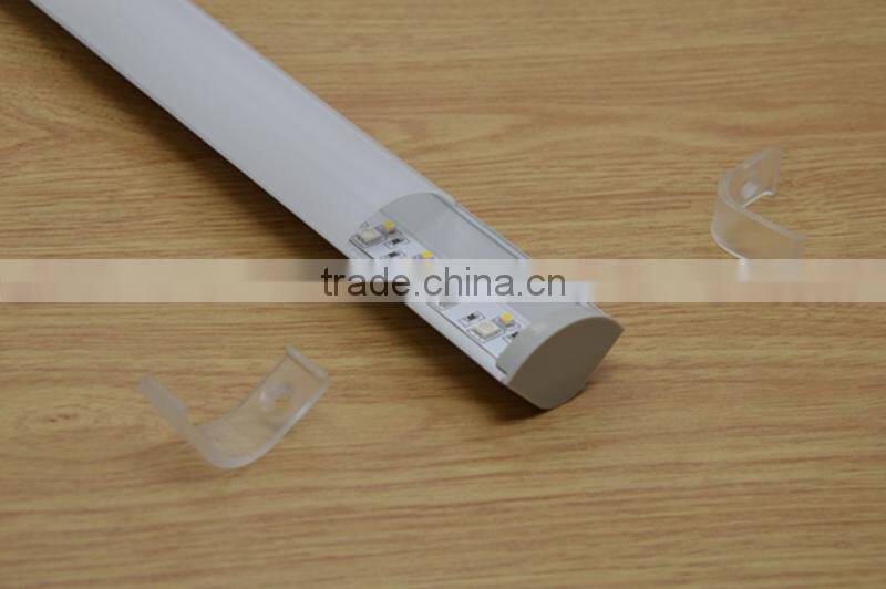 LED Aluminum Profile for Corner and Pendant Light with Suspension Wire