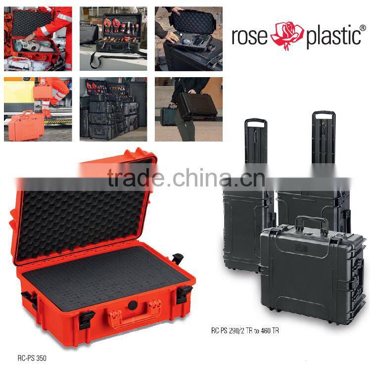Hard durable case long plastic storage box for tools