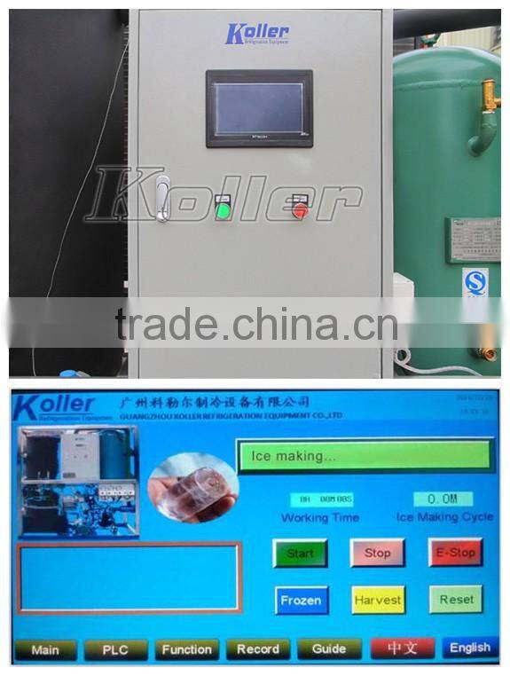 Koller 1 ton/day commercial tube ice machine for human consumption