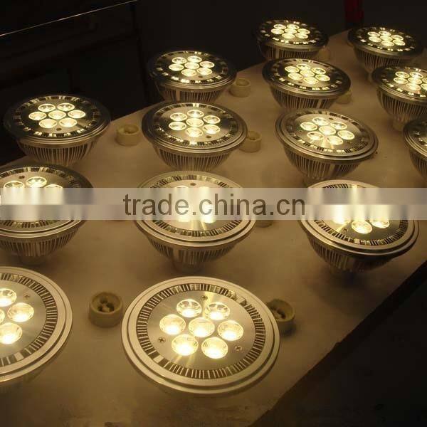 High quality SMD 2835 g53 lamp dimmable ar111 led