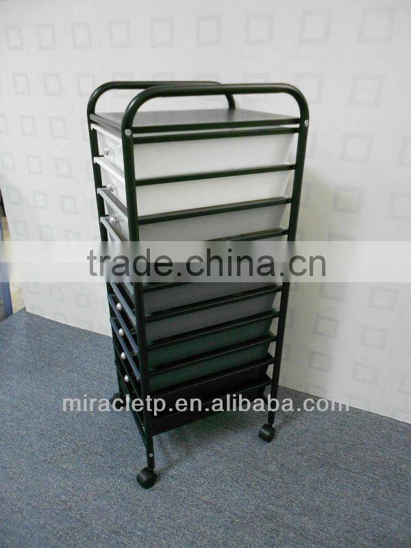 10 Plastic Drawer Storage Organizer Cart