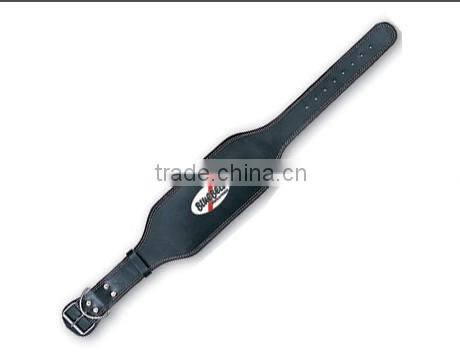 6" Width Foam Padded Leather Weight Lifting Training Belt