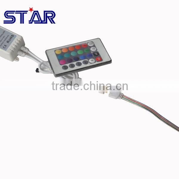 RGB SMD5050 72led/meter Aluminium 12v LED Rigid Bar Light with CLEAR cover