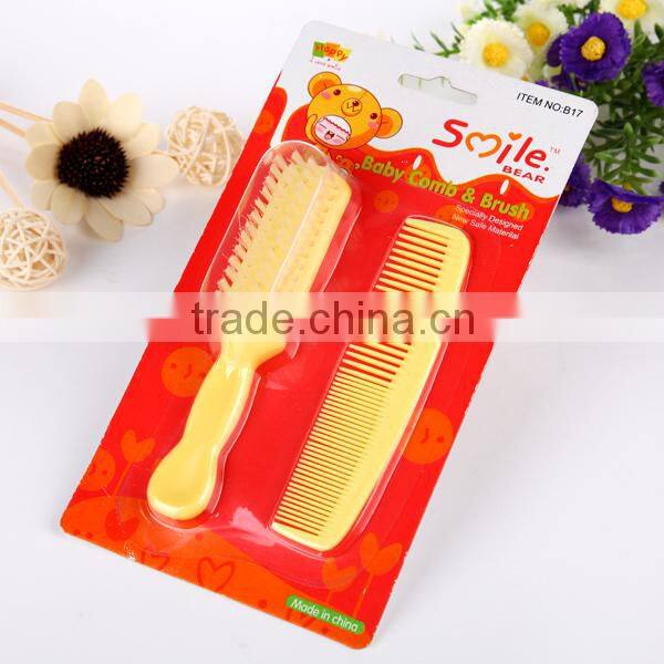 China Cheaper Free Sample Baby Hair Brush And Comb Hair Brush Sets