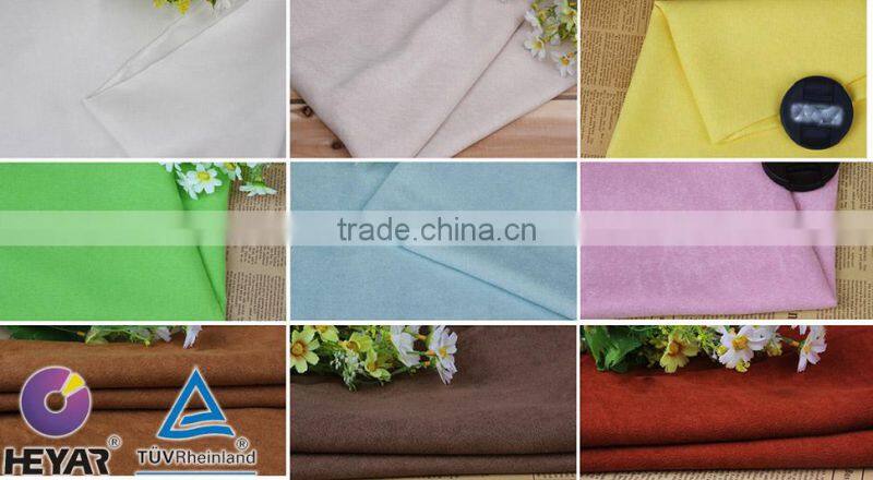 cheap polyester suede sofa fabrics