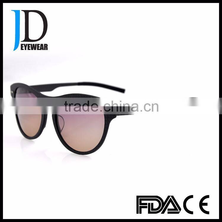 Custom Made Brown Lens Carbon Fiber Frames Sunglasses