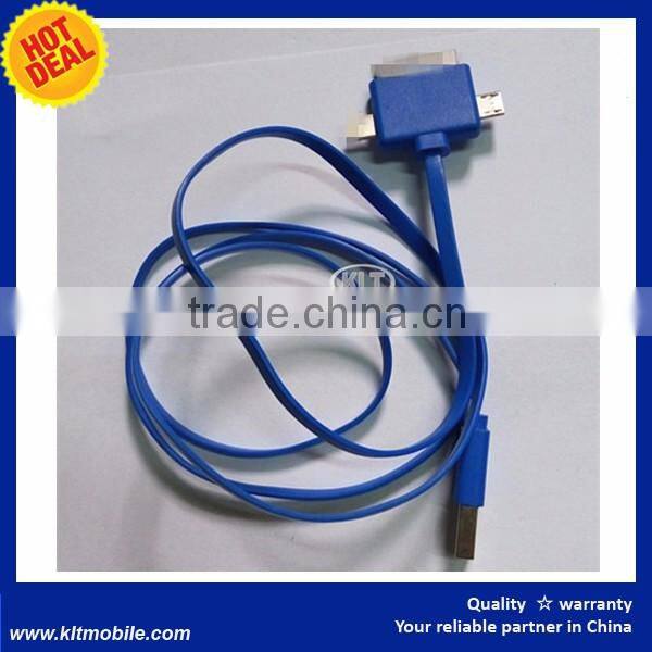 Car Multi USB Connector Cable Mobile Phone Connector USB Charger Adapter Cable Universal