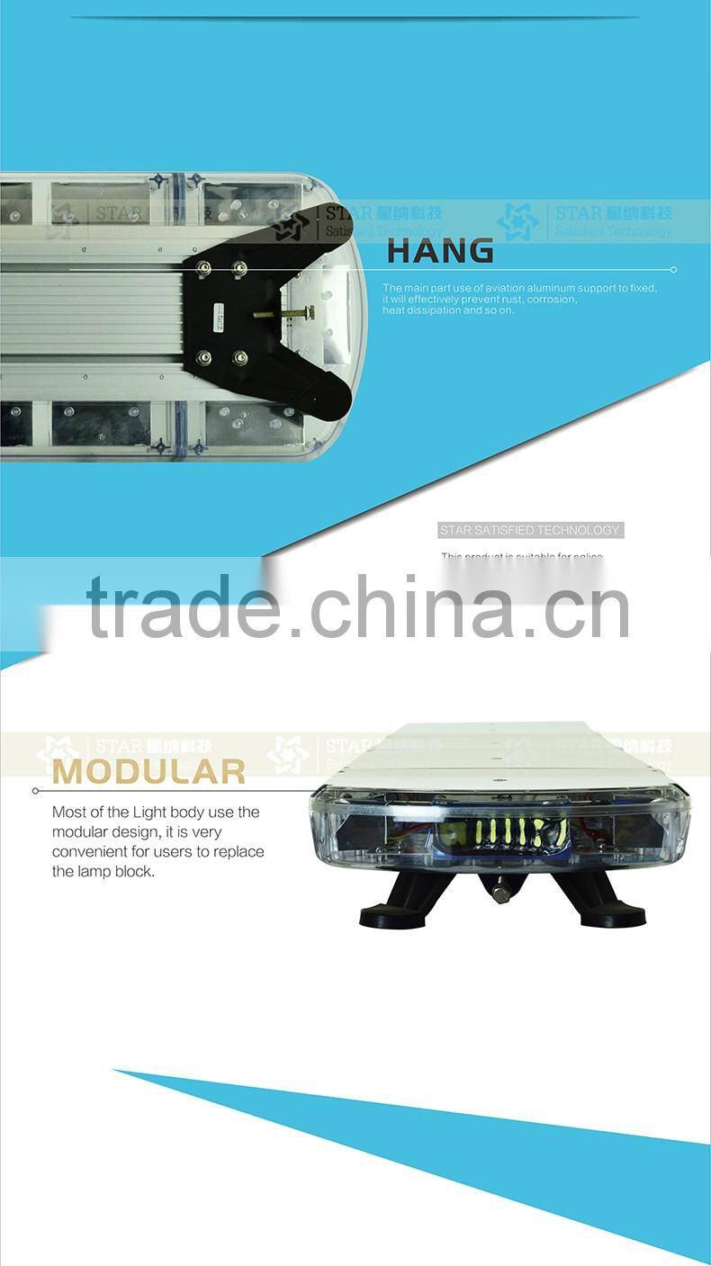 2016 vehicle emergency red and blue strobe lightbar