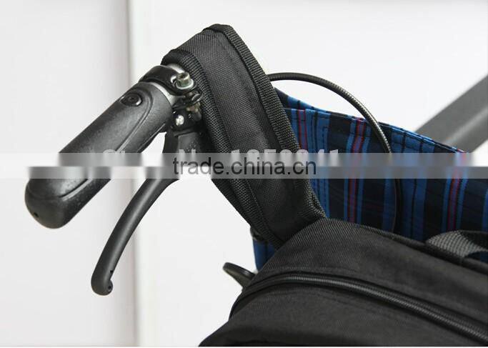 Guangzhou Supplier Large Storage Luxury Wheel Chair Bag Mesh Side Pocket Power Electric Wheelchair Bag