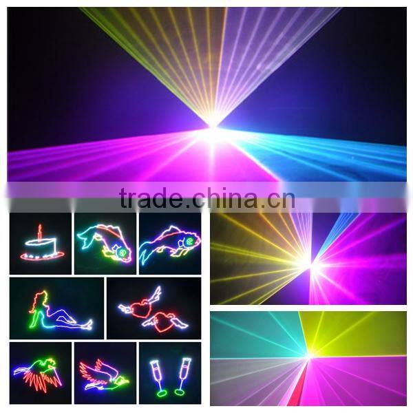 5W RGB programmable laser light show system