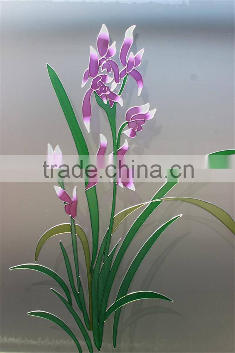 high top quality china manufacturer tempered interior door glass