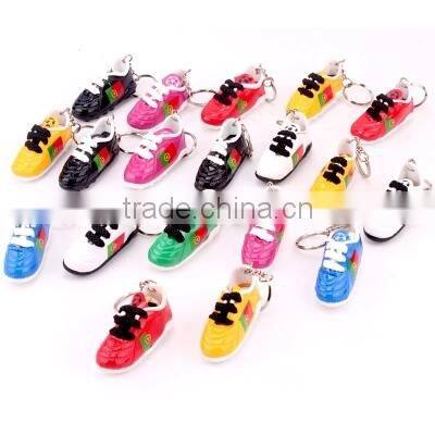 2016 Olymplic games PVC soccer keychain, Germany flag football keychain