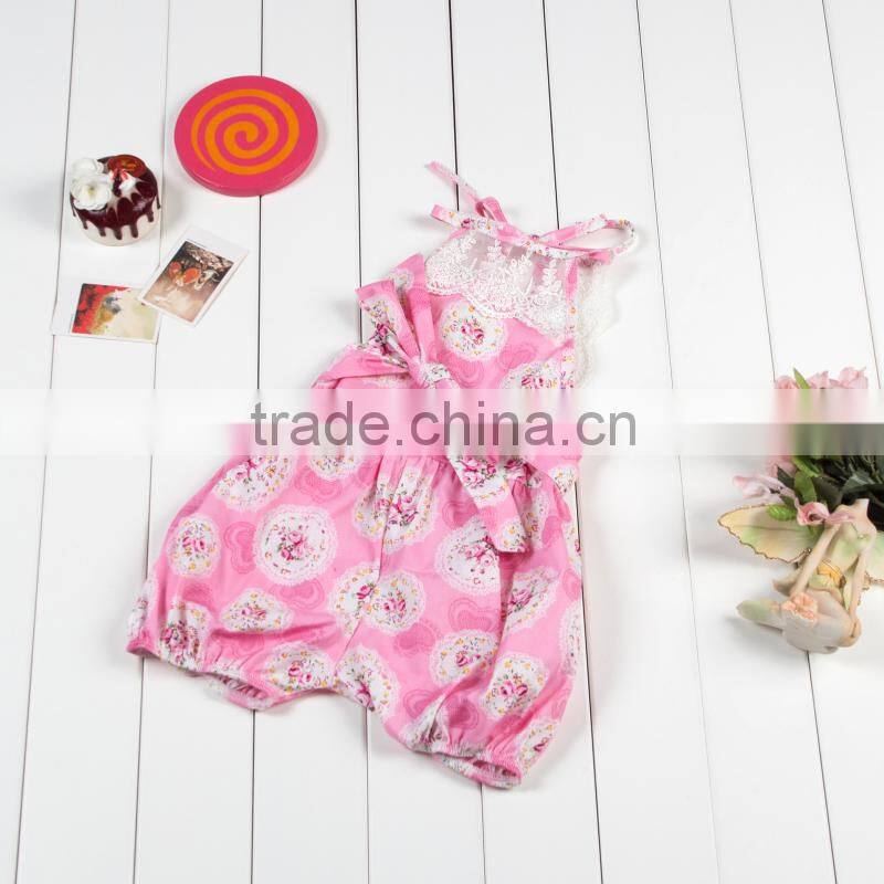 2016 Baby Girl Romper Baby Clothes 0-24 Month Custom Baby Romper