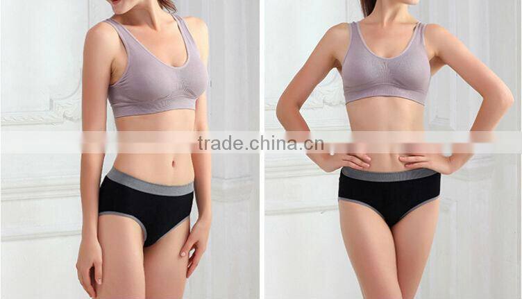 XXXL Hot Sexy Women Seamless Padded Athletic Yoga Running Sports Bra Crop Tank Top Vest Wholesale