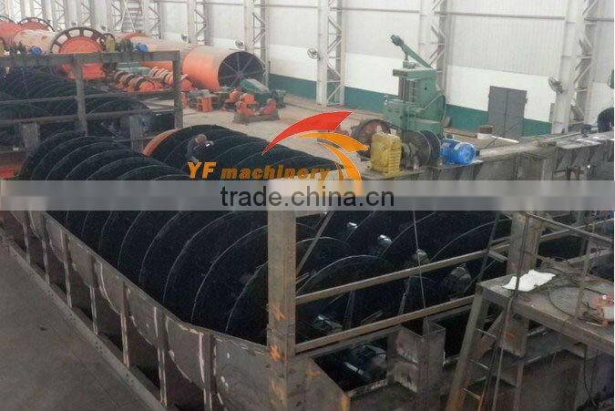 2013 lowest price spiral screw classifier for chrome ore processing