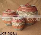 sea-grass baskets
