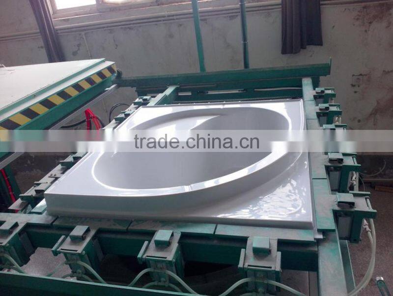 2015 newest acrylic bathtub/spa vacuum forming machine