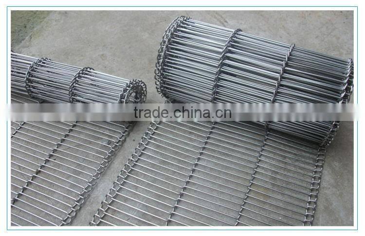 NST Certification Ss304 Mobile Stainless Steel Conveyor Belt Wire Mesh