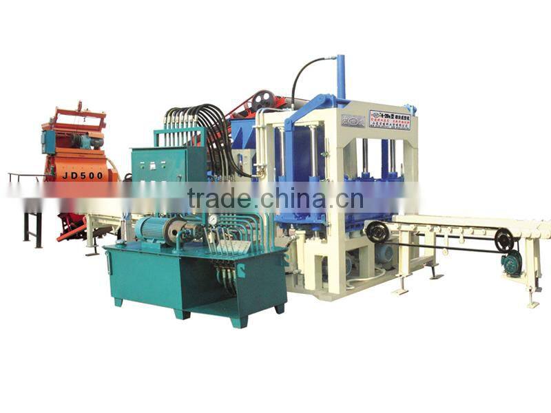 Shandong Hongfa curb stone making machine / concrete curbs production line / automatic pavers block machine