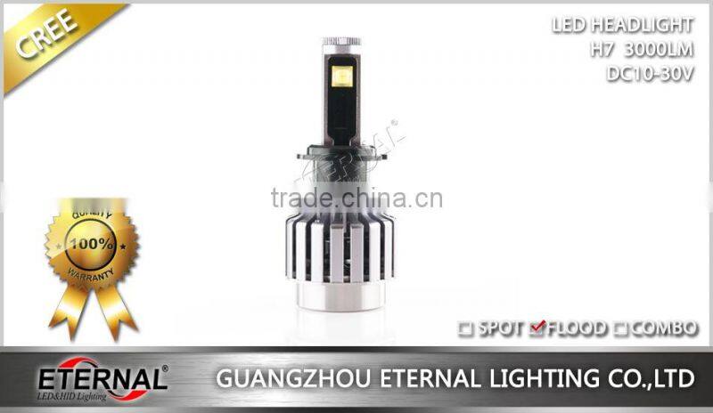 60W/pr universal size LED headlight bulb replacement H1 H3 H4 H7 H11 H13 9005 9006 880 D2S car automotive led headlight bulb kit