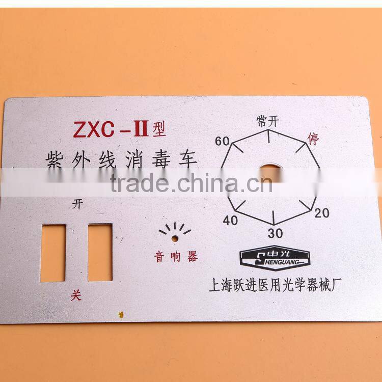 Small round Lettering embossed aluminium tags