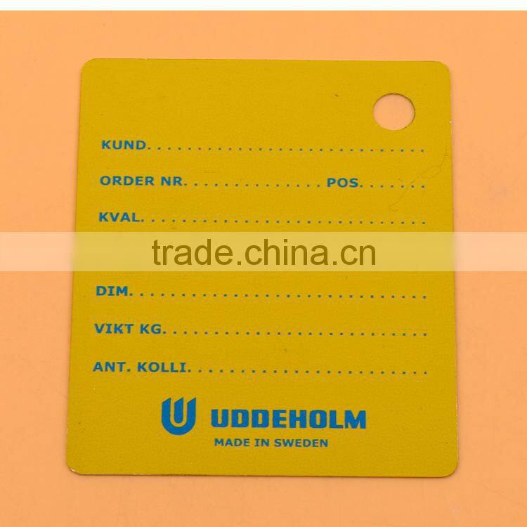 double-sided adhesive label printed