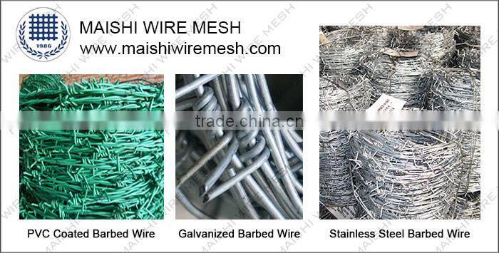 SINGLE AND DOUBLE STRAND BARBED WIRE