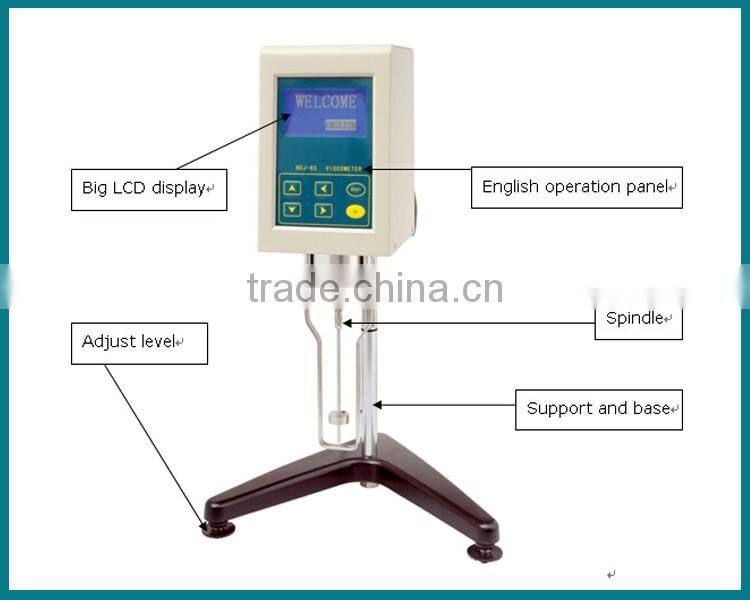 6000000 mpa.s accurate digital cosmetics viscometer