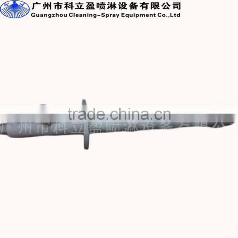 Anti-clogging SNCR nozzle lances