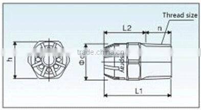 316 Stainless steel SS round air spray jet nozzles