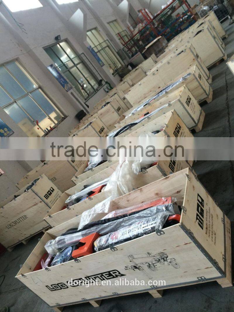 15HP popular petrol power forestry log splitter for sale