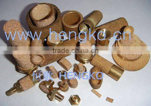 Sintered ss bronze regulative Pneumatic Air Silencer