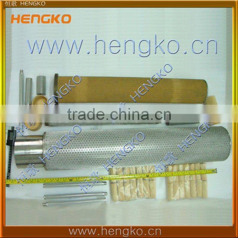 sintered powder stainless steel porous Strainer Pipe