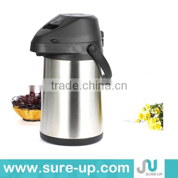 18 8 stainless steel 5l termos vacuum air pot,2.5l Paraguay termos