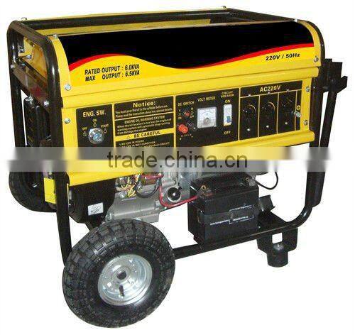 6kW Protable gasoline generator with CE