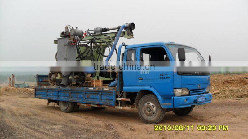 30m deep hydraulic borehole drilling rig, drilling equipment