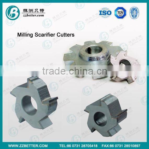 Scarifying Milling Cutters utilized for waterproofing membrane removal