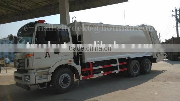 240hp 6*4 18m3 FONTON Compression Garbage Truck
