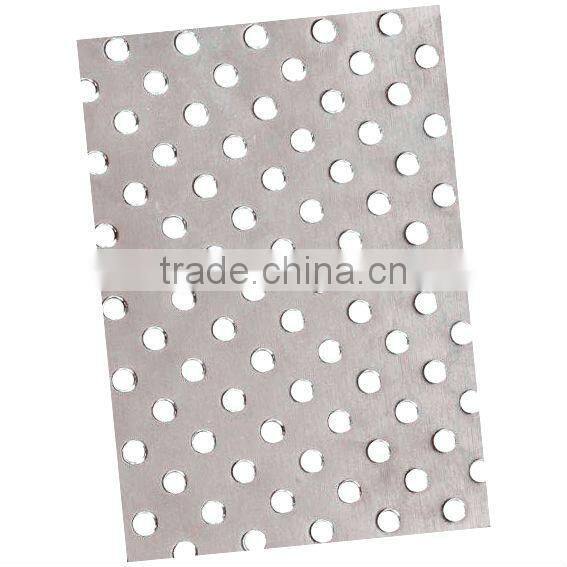 Punching hole mesh