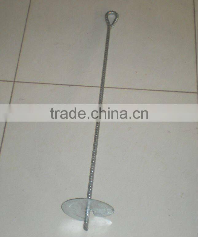 galvanized earth anchor