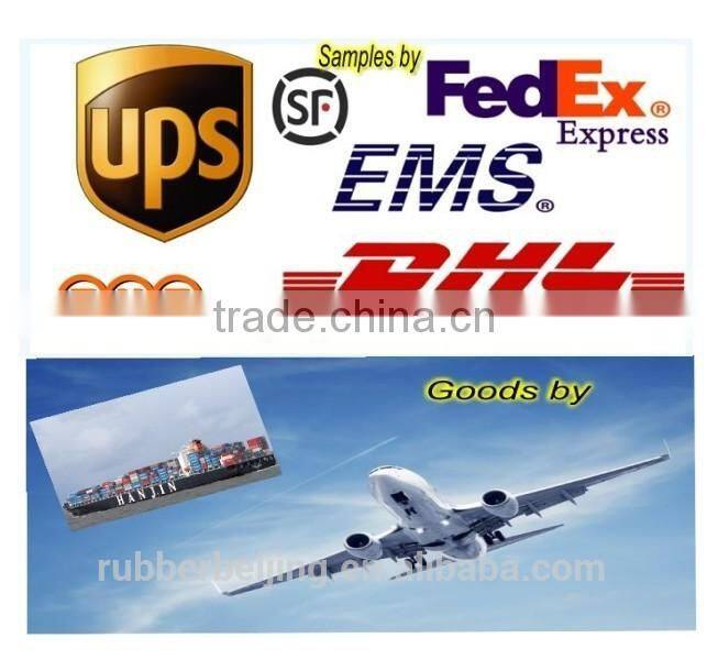 Interior door frame rubber seal