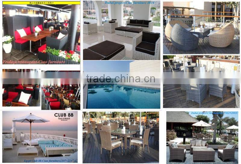 Modern design outdoor furniture lounge chair chaise lounge (CF818L)