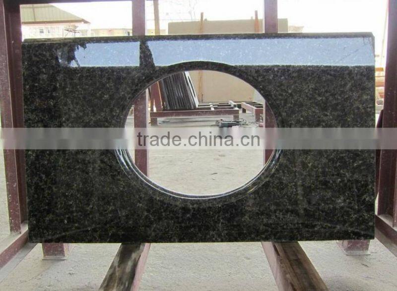 good price green ubatuba granite tops