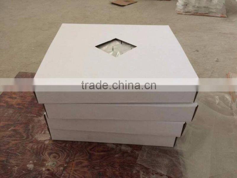 Triangle bianco carrara marble mosaic tile for bathroom decorative