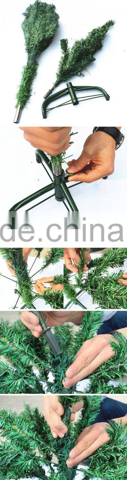 Christmas decorations eco-friendly artificial christmas tree